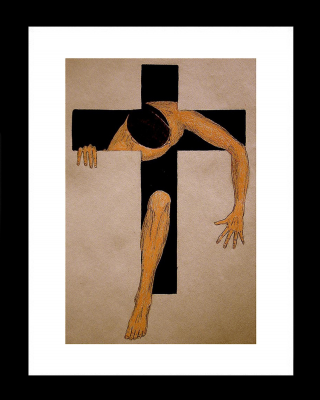 The Cross, the Narrow Way by David Hayward, 2002 © David Hayward