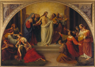 The parable of the wise and foolish virgins, by Friedrich Wilhelm von Schadow 1842, © 2019 Städel Museum, Frankfurt, Germany