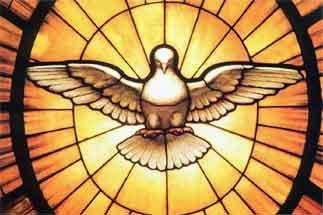 Dove of the Holy Spirit window, St Peter's