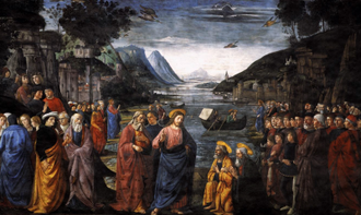 The Calling of the Twelve Apostles, by Domenico Ghirlandaio, 1481, © Sistine Chapel, Vatican