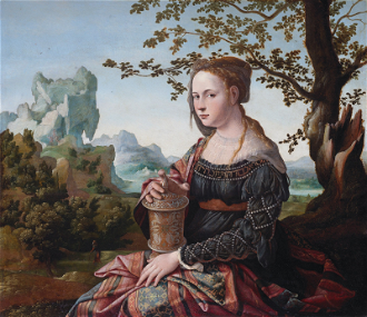 Maria Magdalene and the Vessel of Ointment,  by Jan van Scorel 1530 © Rijksmuseum, Amsterdam