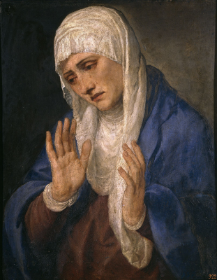 Mater Dolorosa by Titian