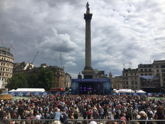 Thy Kingdom Come in Trafalgar Square - ICN/JS