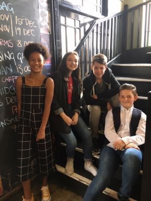 Jayda Pryce, Kaylan Teague, Ben Roberts and Tom Morrison-Rees