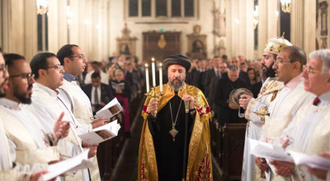 Archbishop Angaelos leads prayers