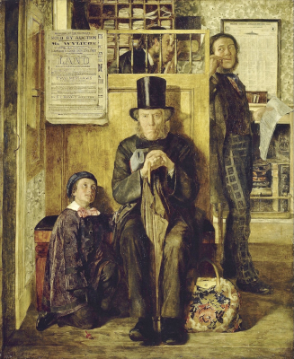 Waiting for Legal Advice, by James Campbell 1857 © Walker Art Gallery, Liverpool