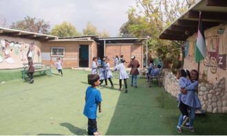 Khan al-Ahmar school - near Inn of Good Samaritan site - also under threat of demolition