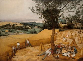 The Harvesters, by Pieter Breughel the Elder 1565, © Metropolitan Museum of Art, New York