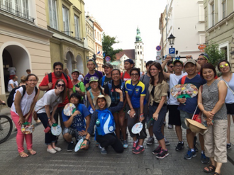 Chicago Dom Bosco group,  WYD Krakow. ICN/JS