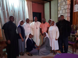 Father Paul Njokikang after his release