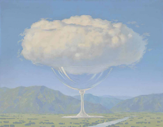 La corde sensible,  Magritte 1960 © Christie's London, 28 February 2017, lot 110