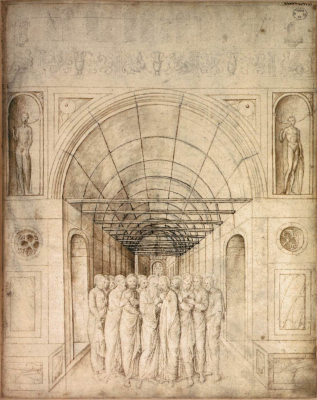 The Twelve Apostles, by Jacopo Bellini 1400-1470 © British Museum