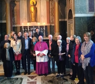 Feast of All the Saints of Ireland with Bishop Paul McAleenan at Westminster Cathedral