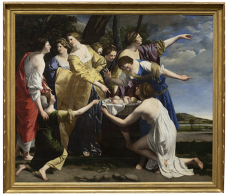 The Finding of Moses by Orazio Gentileschi