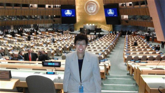Dr Francesca Di Giovanni at UN
