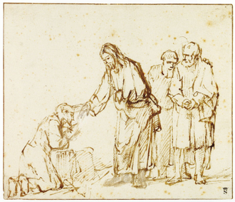 Christ Healing a Leper, by Rembrandt, 1650 © Rijksmuseum, Amsterdam