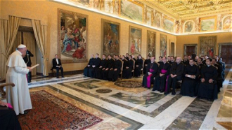 Pope addresses Pontifical Ecclesiastical Academy 25 June 2015