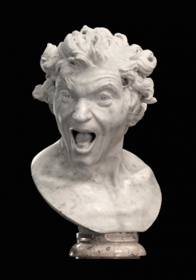 Anima Dannata, by Gian Lorenzo Bernini 1619, © Spanish Embassy to the Holy See, Rome
