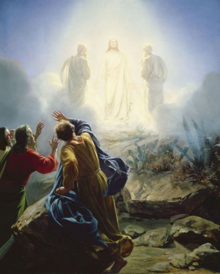 he Transfiguration,  by Carl Bloch, 1872,  © Frederiksborg Palace, Denmark