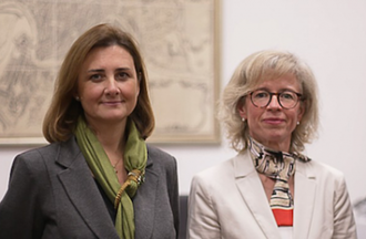 Gabriella Gambino and Linda Ghisoni