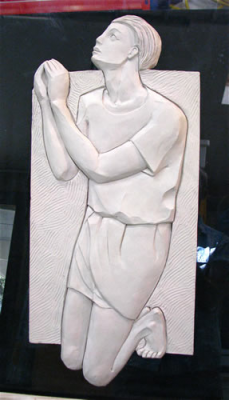 St Patrick © Peter Lewis - http://peterlewissculptor.com