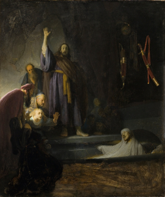 The Raising of Lazarus, by Rembrandt Harmensz. van Rijn, 1630-1632 © Los Angeles County Museum of Art
