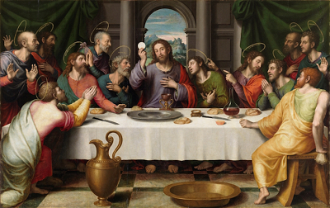 The Last Supper, by Juan de Juanes 1567 © Prado Museum, Madrid