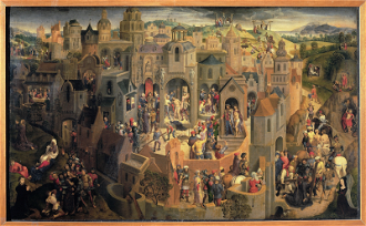 Scenes from the Passion of Christ, by Hans Memling, 1470 - 1471, ©  Sabauda Gallery, Turin