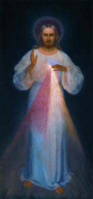 Divine Mercy by E Kazimirowski 1934 © Divine Mercy Sanctuary, Vilnius