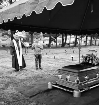 Larry Kovak's funeral