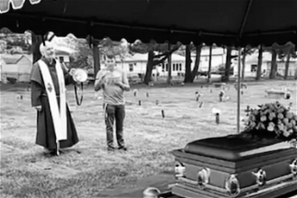 Larry Kovak's funeral