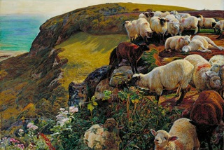 Holman Hunt, The Hireling Shepherd