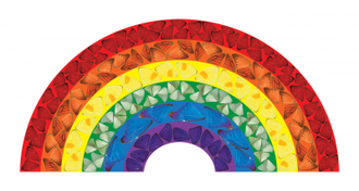 Butterfly Rainbow, by Damien Hirst 2020 © Damien Hirst and Science Ltd. All rights reserved, DACS 2020