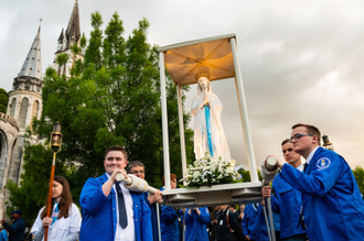 Middlesbrough pilgrims in Lourdes last year