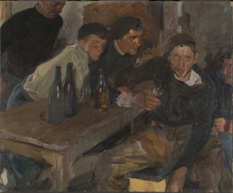 The Drunkard, Zarauz (El Borracho, Zarauz, Joaquín Sorolla