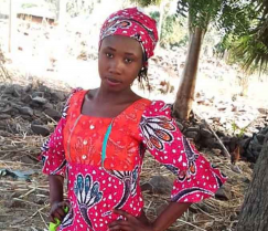 Schoolgirl Leah Sharibu, still in captivity two years after refusing to convert to Islam. She's been raped and now has a baby.