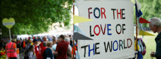 CAFOD climate campaigners in Glasgow