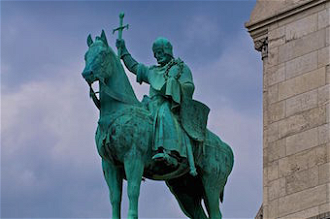 St Louis IX, Sacré-Cœur Basilica, Paris Flickr -  Larry Johnson - Wiki Image