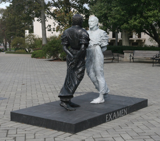 Examen, Joan Benefiel & Jeremy Leichman, 2012 © Christian Art, Fairfield University, Connecticut