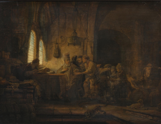 Parable of the Workers in the Vineyard, by Rembrandt Harmenszoon van Rijn, 1637 © St Petersburg, State Hermitage Museum