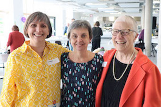 Theresa Alessandro, Pat Gaffney and Marie Dennis