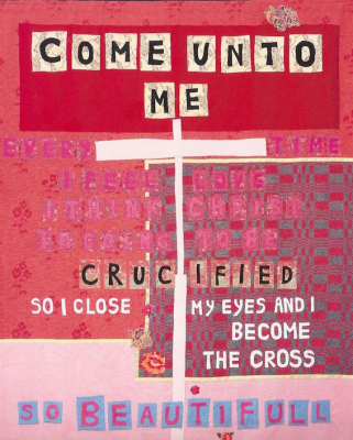 Come unto Me, Patchwork quilt by Tracey Emin 2008 © Tracey Emin, all rights reserved