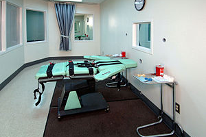 San Quentin state prison injection room