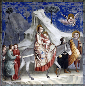 Flight Into Egypt - Giotto