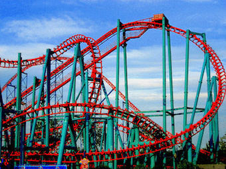 Roller Coaster, by Marvin Blaine 2013 © Marvin Blaine Designs