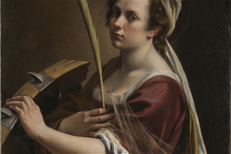 Artemisia - self portrait as St Catherine