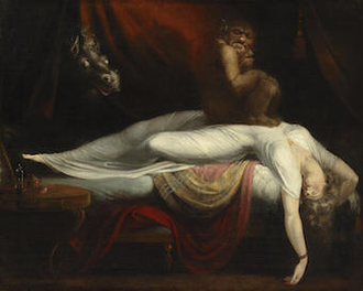 The Nightmare by Henry Fuseli 1781 © Detroit IoA