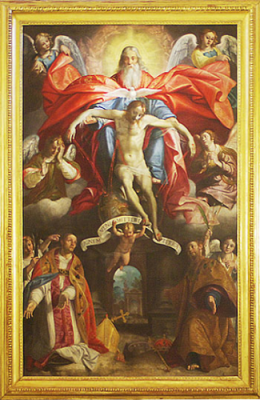 The Martyrs' Picture by Durante Allberte, English College, Rome