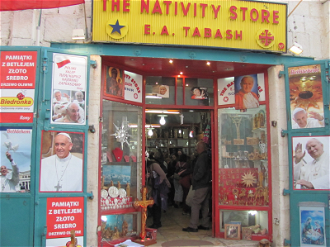 Nativity Store, Bethlehem © ACN