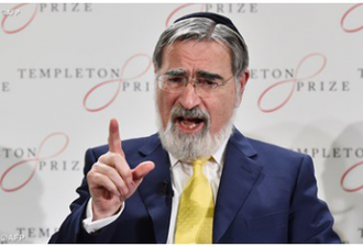 Lord Jonathan Sacks during Templeton Prize award ceremony 2016